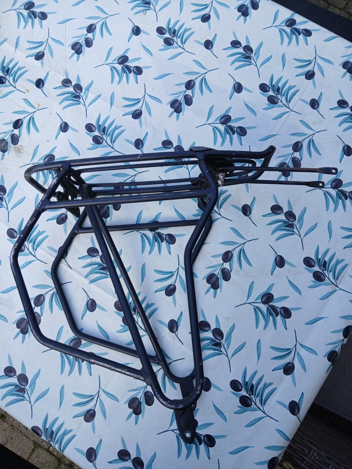 Zwarte Aluminium bagagedrager voor Gazelle, Fietsen en Brommers, Ophalen of Verzenden, Gebruikt