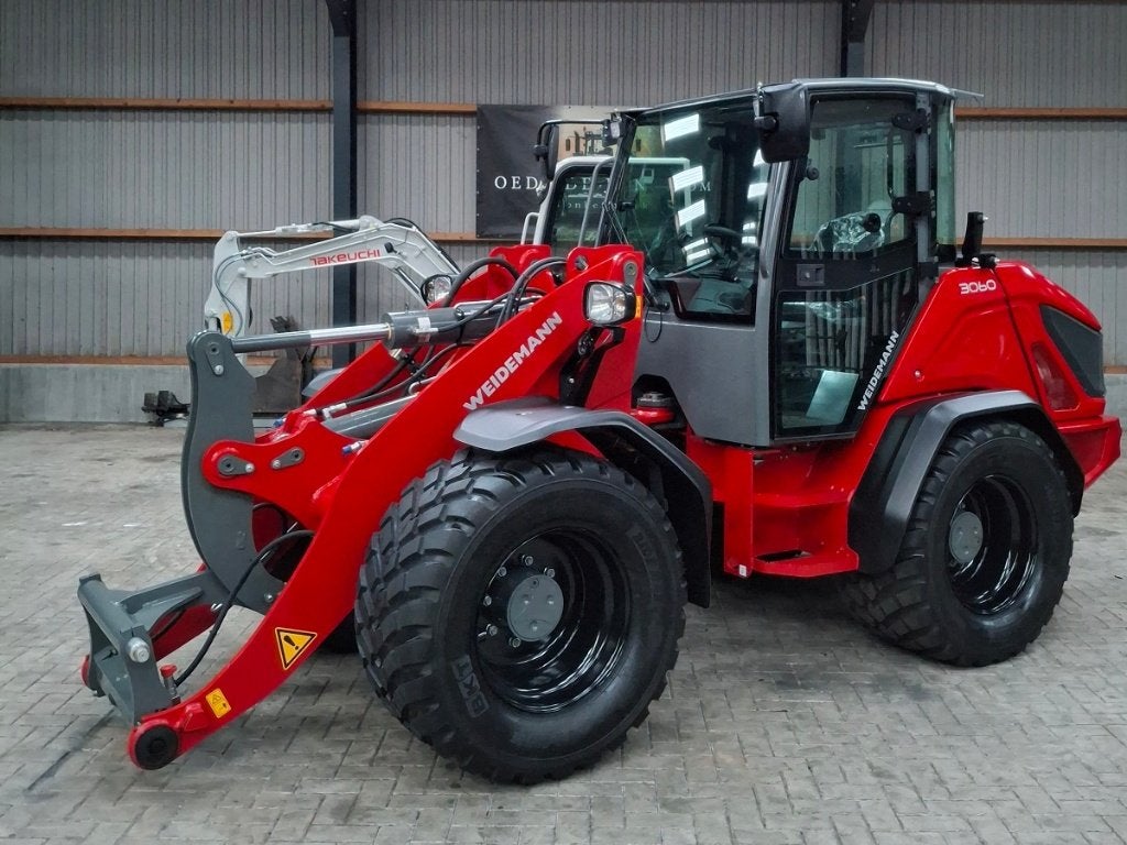 Weidemann 3060 shovel, wiellader, BJ2025, 141h, 30KM/H, Demo, Ophalen, Zo goed als nieuw
