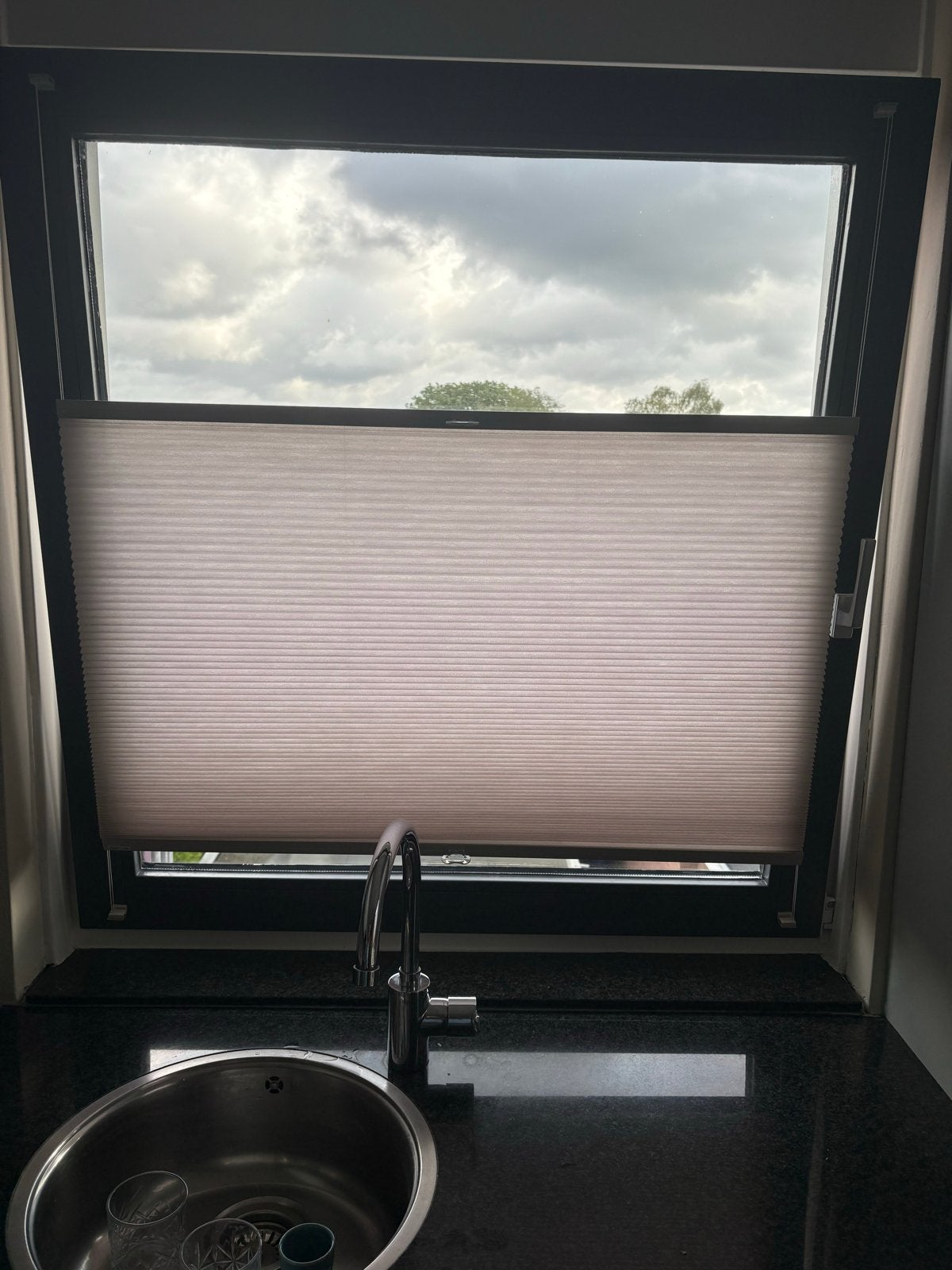 Plisségordijn voor dakraam - Lichtdoorlatend en stijlvol, Huis en Inrichting, Beige, Ophalen of Verzenden, Plisségordijn, Lichtdoorlatend