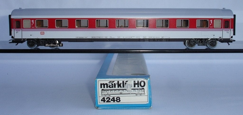 Märklin 4248 DB IC Eurofima Coupérijtuig / Abteilwagen 1ekl, Wisselstroom, Wagon, Ophalen of Verzenden, Zo goed als nieuw
