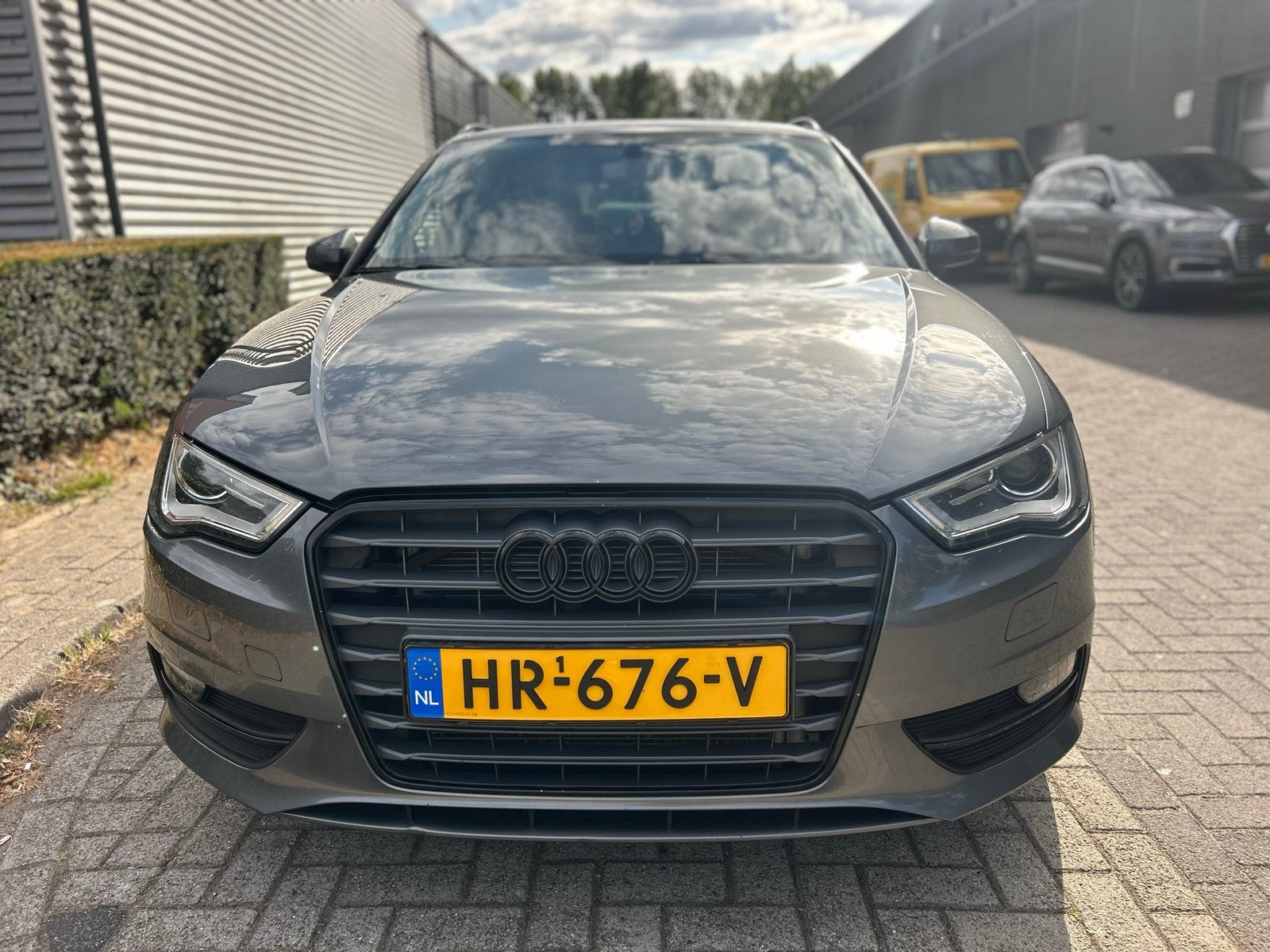 Audi A3 1.6 TDI 81KW Sportback S-tronic 2015 Grijs, Auto's, Audi, Stof, Euro 6, 4 cilinders, Origineel Nederlands