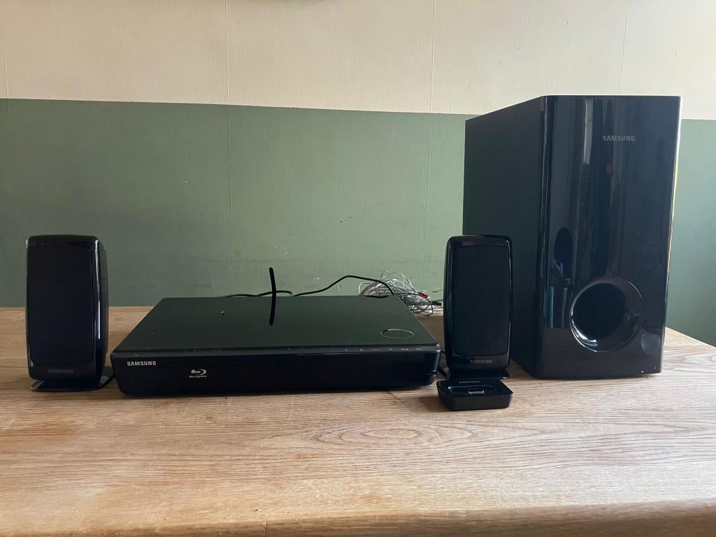 Samsung Speakerset + Blu-ray Speler, Overige merken, Ophalen of Verzenden, Zo goed als nieuw, Minder dan 60 watt