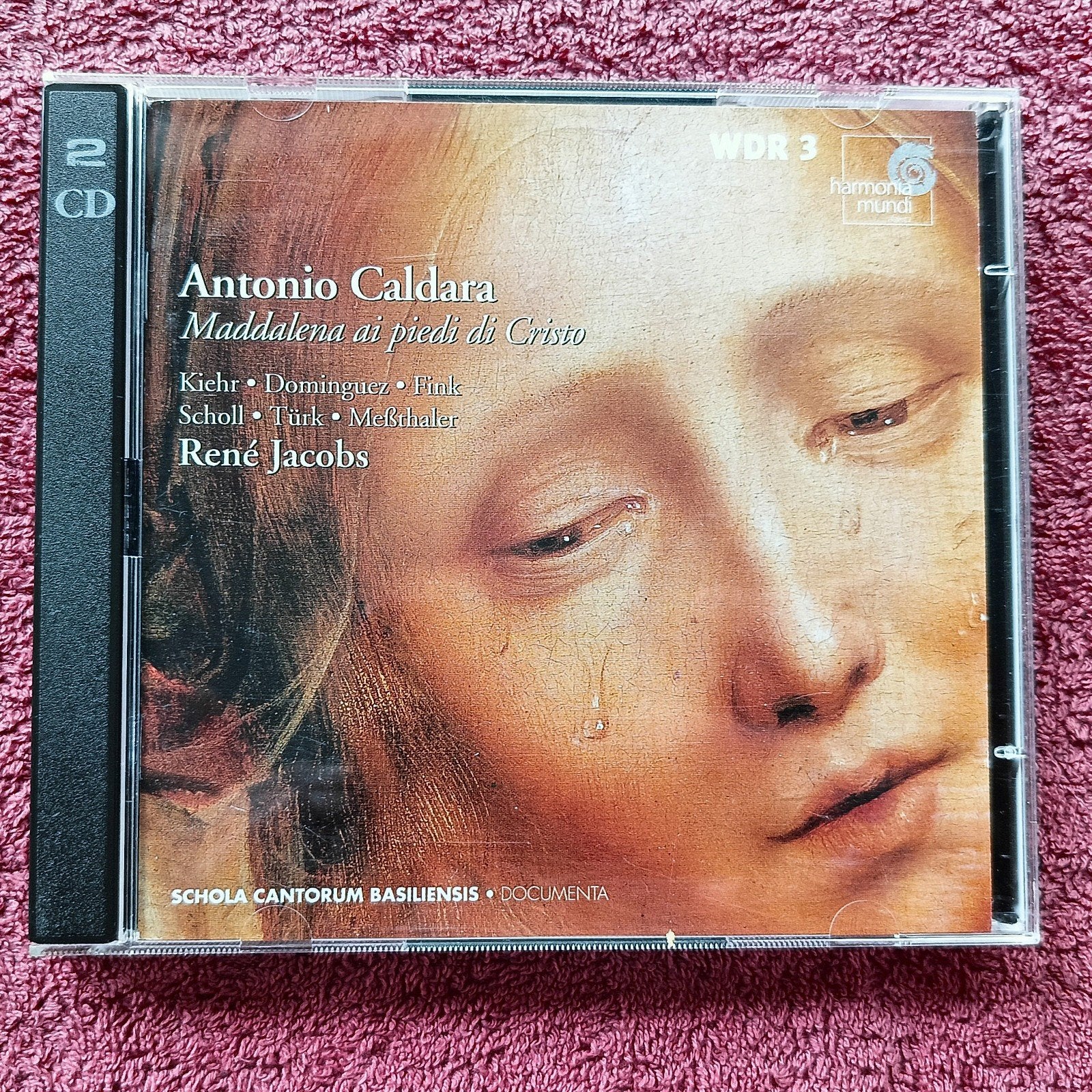 Caldara - Maddalena ai piedi di Cristo - René Jacobs - 2cd, Gebruikt, Met libretto, Ophalen of Verzenden, Barok