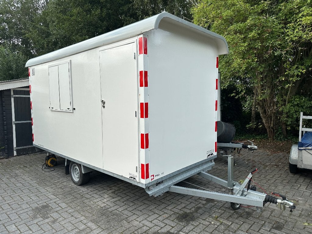 Schaftwagen, kantoorunit, Doe-het-zelf en Verbouw, Bouwketen en Schaftketen, Ophalen, Zo goed als nieuw