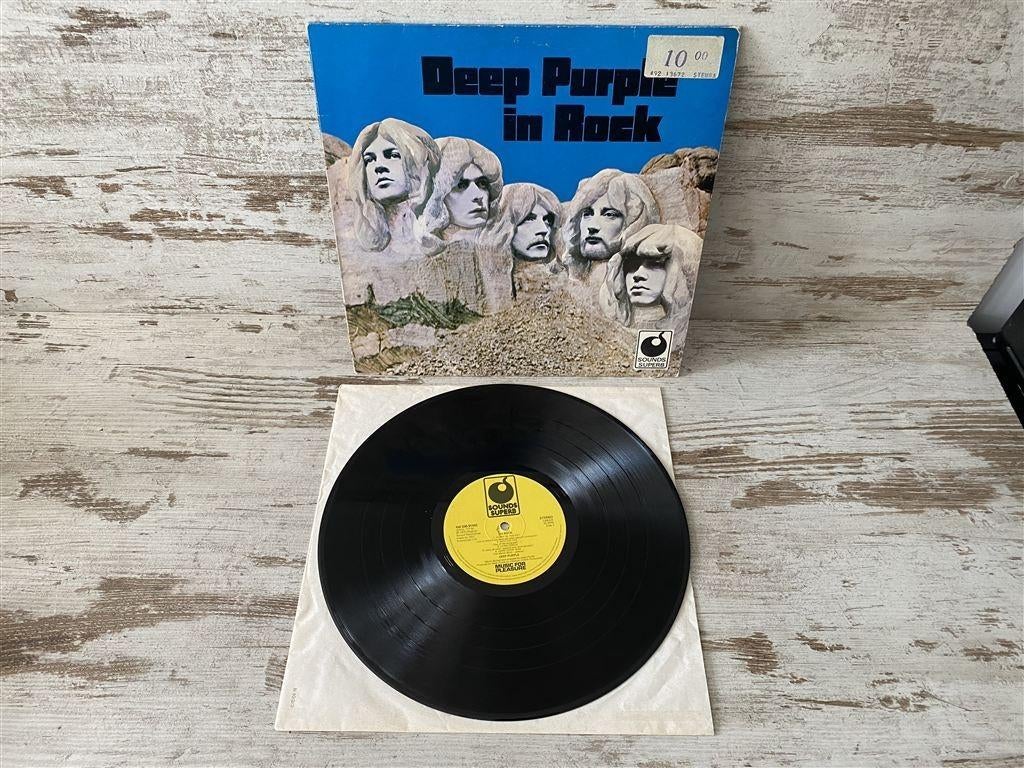 Deep purple in rock - deep purple [1375], Verzenden, Zo goed als nieuw, 12 inch, Poprock