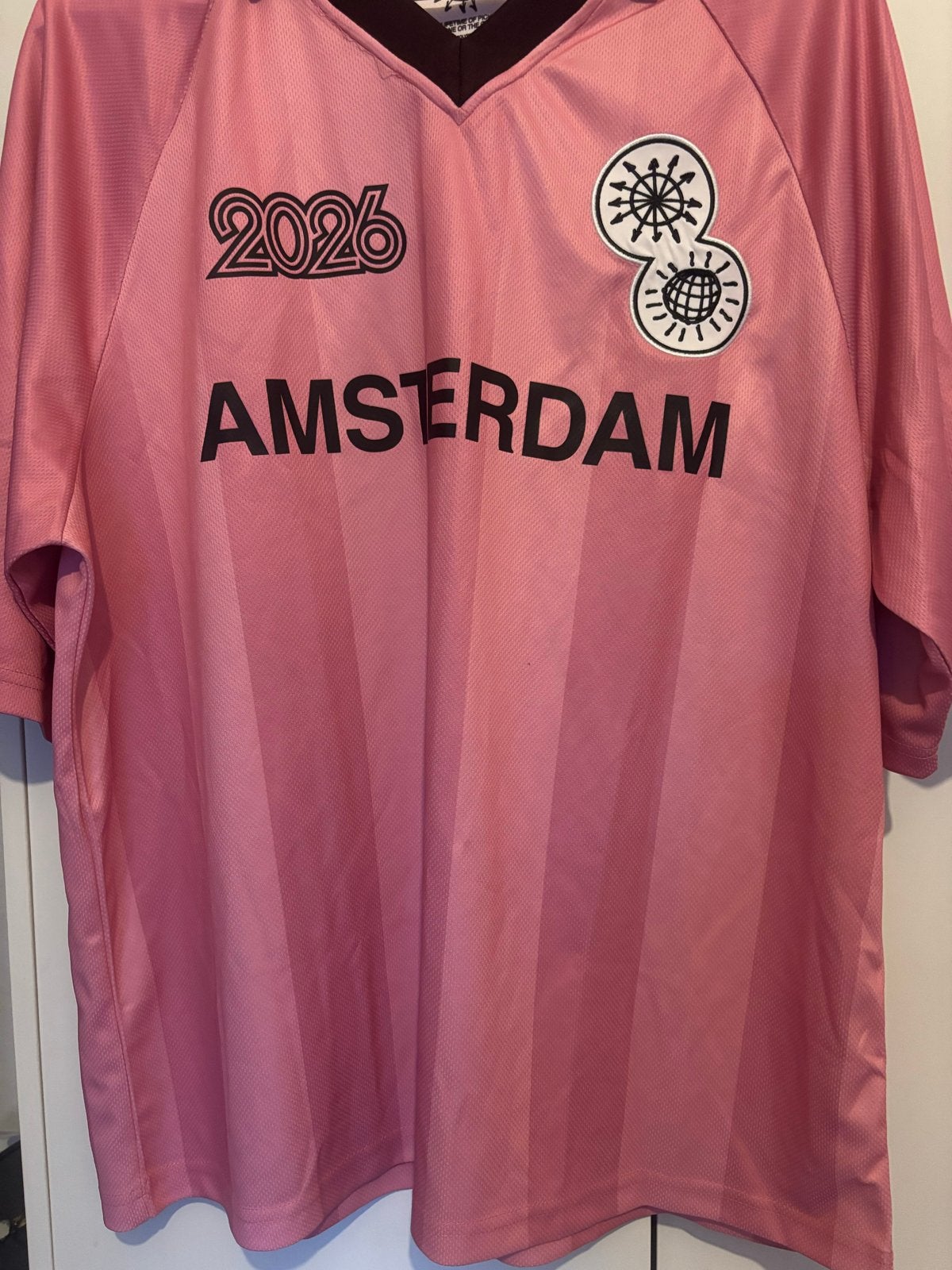 Harry Styles 'Togheter, Togheter,Amsterdam 2026 Roze Jersey, Maat 46/48 (XL) of groter, Nieuw, Ophalen of Verzenden, Korte mouw