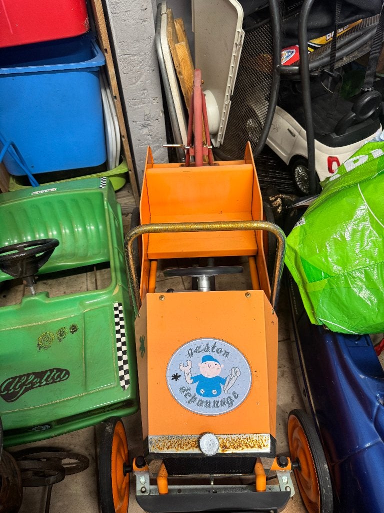trapauto oranje takelwagen, Ophalen of Verzenden, Zo goed als nieuw