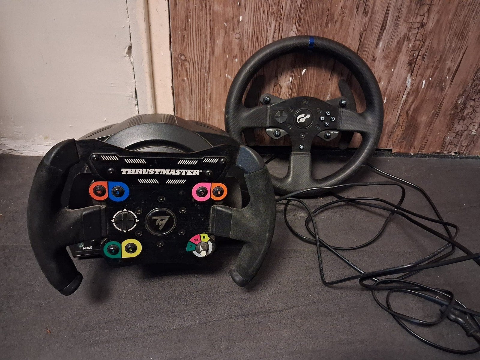 Thrustmaster T300 RS GT Edition racestuur met add ons, Ophalen, Racestuur, Gebruikt, Force feedback