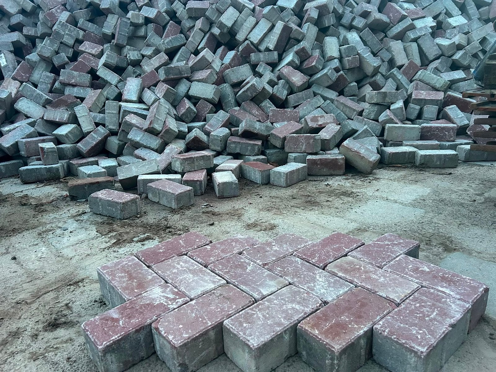 Beton klinkers, Ophalen, Zo goed als nieuw, Beton, Klinkers