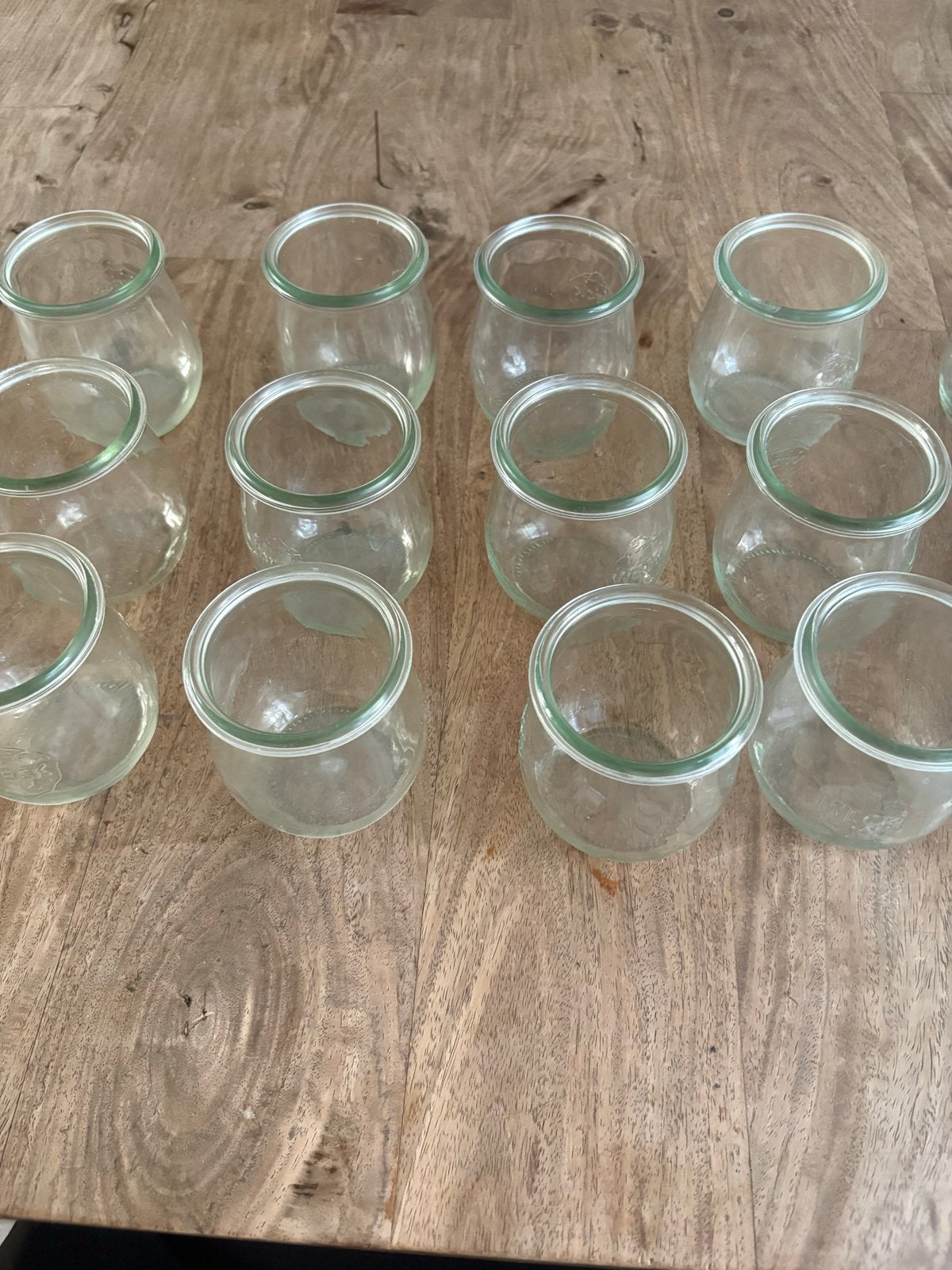 Set van 18 Weckpotjes - Ideaal voor decoratie of bewaren, Ophalen, Gebruikt, Transparant, Glas