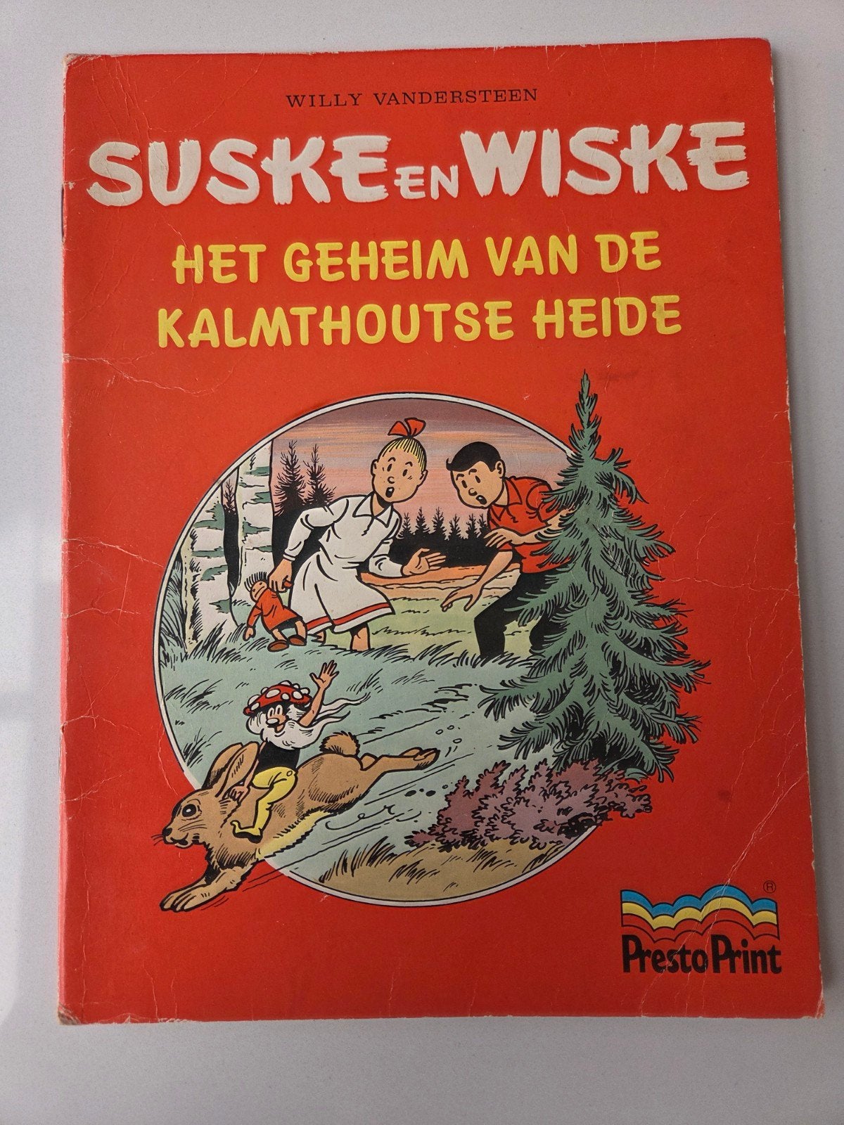 Suske en Wiske: Het Geheim van de Kalmthoutse Heide, Eén stripboek, Ophalen of Verzenden, Gelezen, Willy Vandersteen