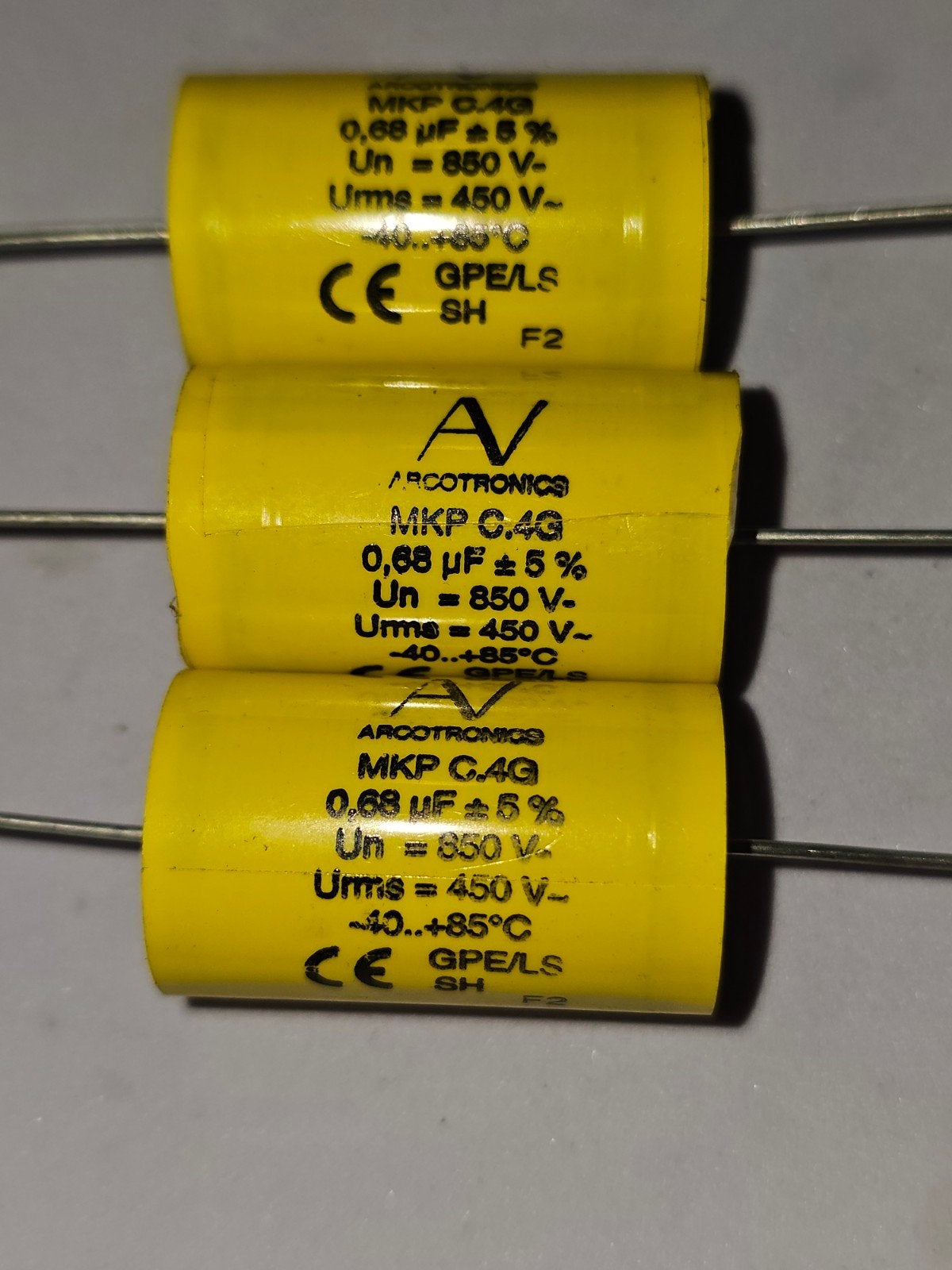 680nF 850V MKP ARCOTRONICS audio, Ophalen of Verzenden
