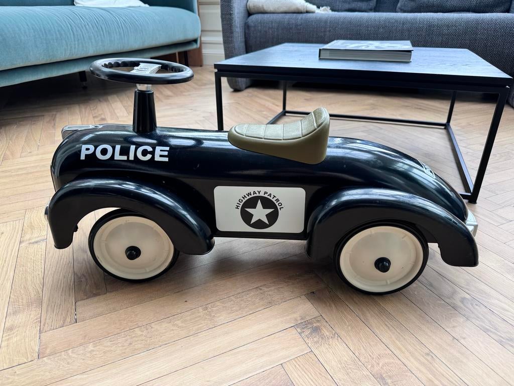Politie loopauto voor dreumes/peuter, Ophalen, Zo goed als nieuw