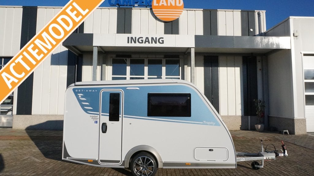 Easy Caravanning GetAway Trophy nr 001 Caravan v/h jaar, Caravans en Kamperen, Overige merken, Standaardzit, Tot en met 2, 4 tot 5 meter