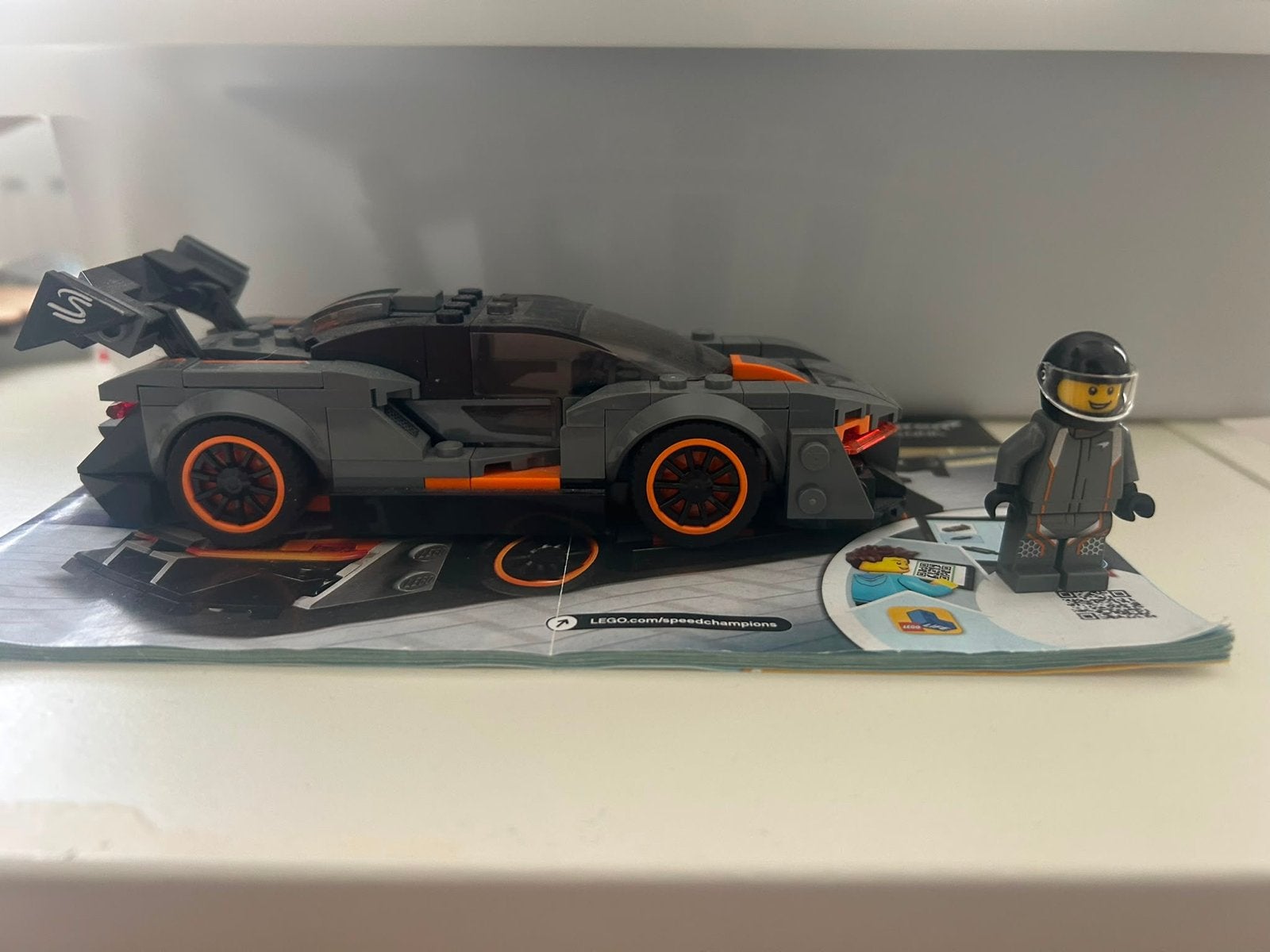 LEGO Speed Champions McLaren Senna 75892, Gebruikt, Lego, Ophalen of Verzenden, Inclusief minifiguren