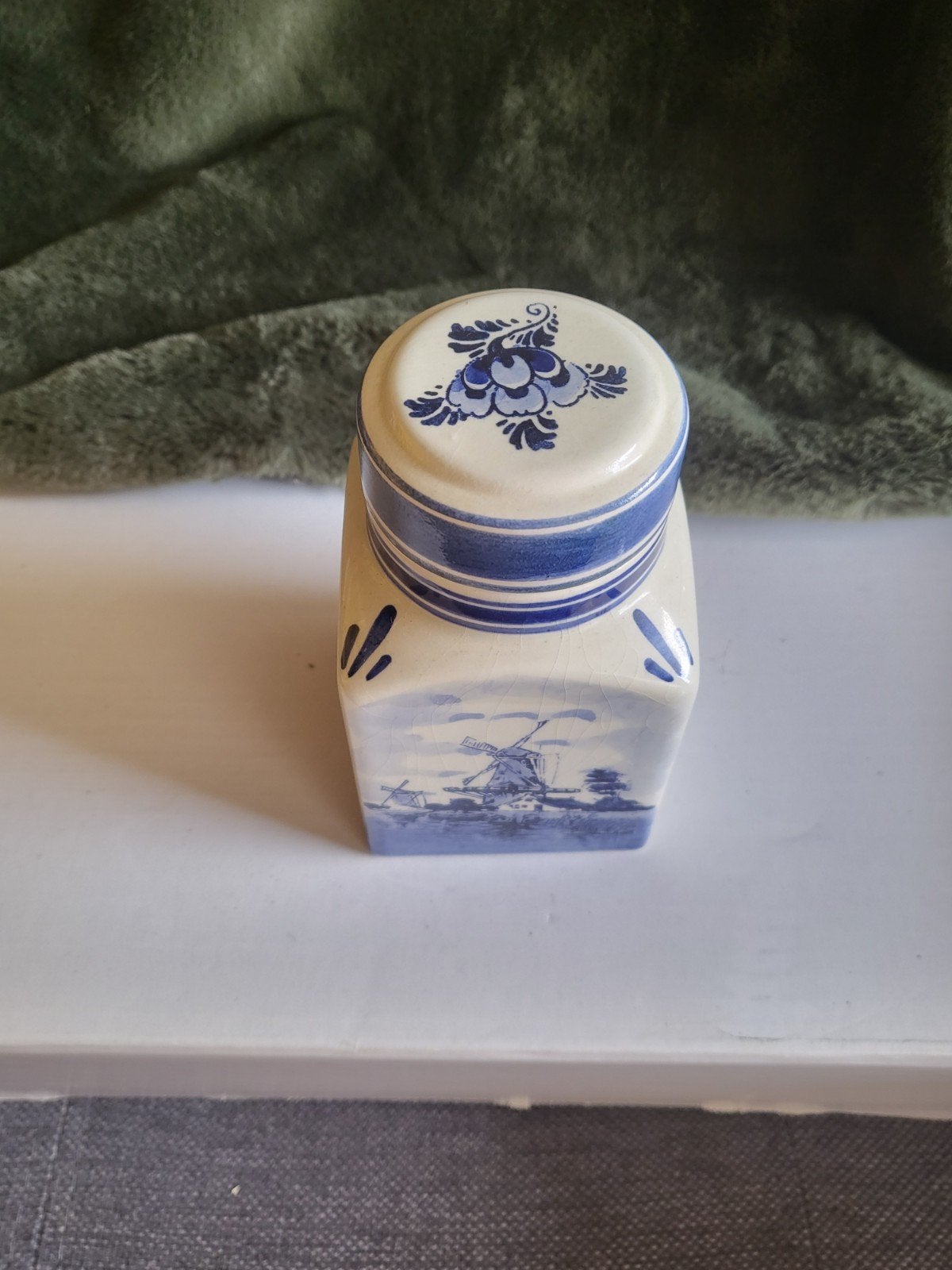 Delfts Blauw Handgemaakt Potje - Made in Holland, Ophalen of Verzenden