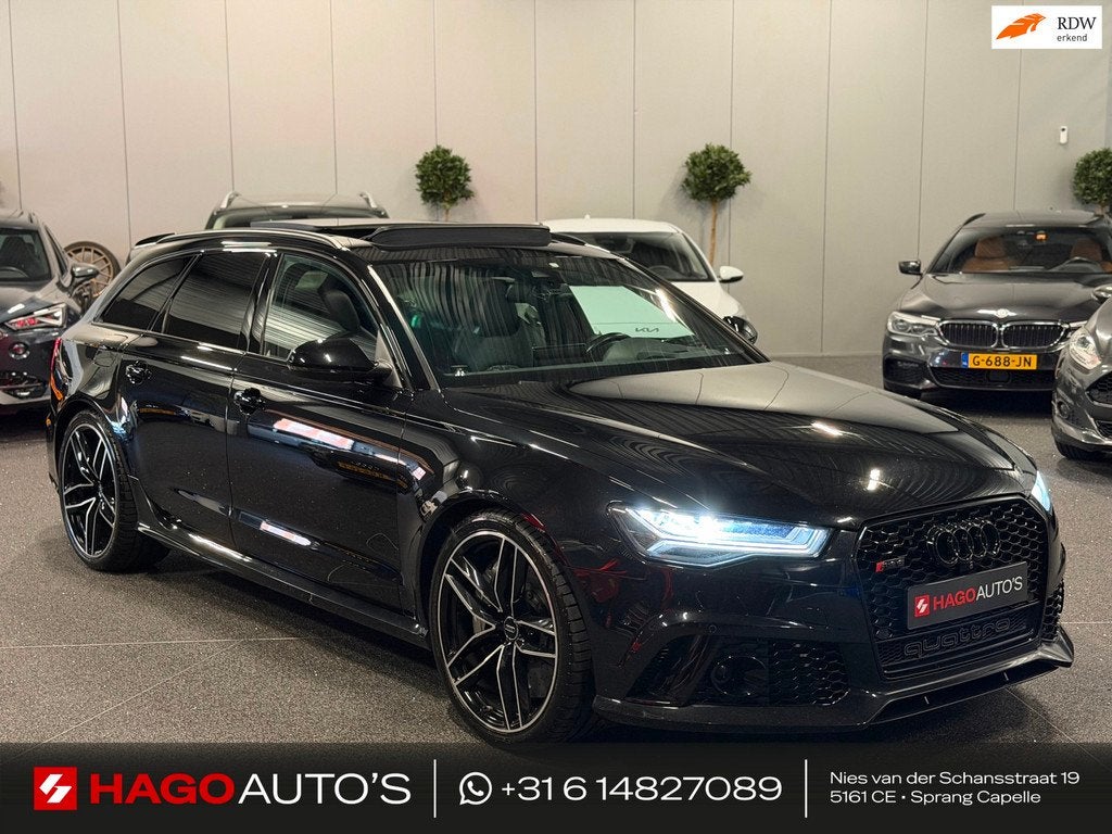 Audi A6 Avant 4.0 TFSI RS 6 quattro performance ABT 700-PK!/, Auto's, Audi, Automaat, Gebruikt, Adaptive Cruise Control, 701 pk