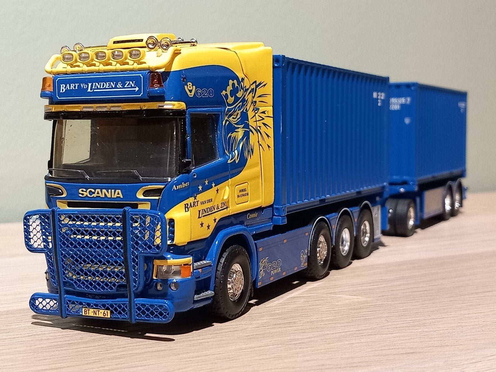 Tekno Bart vd Linden, Hobby en Vrije tijd, Ophalen of Verzenden, Zo goed als nieuw, Bus of Vrachtwagen, Tekno