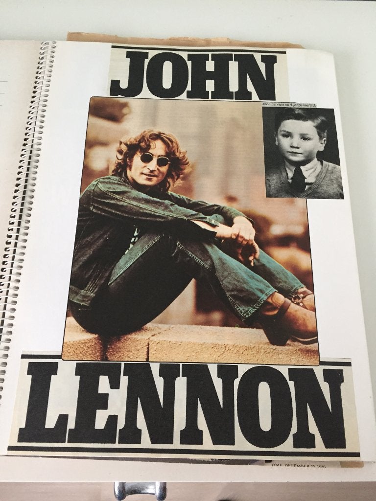 John Lennon verzameling, Ophalen