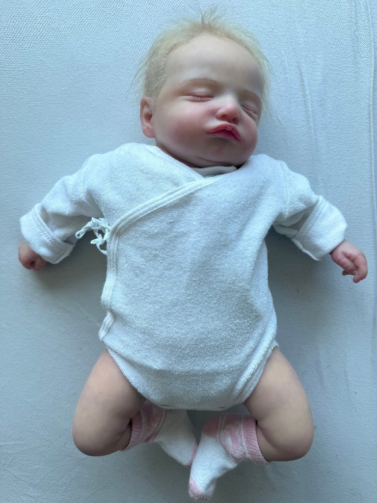 Reborn Pop, Verzenden, Zo goed als nieuw, Pop, Levensecht of Reborn