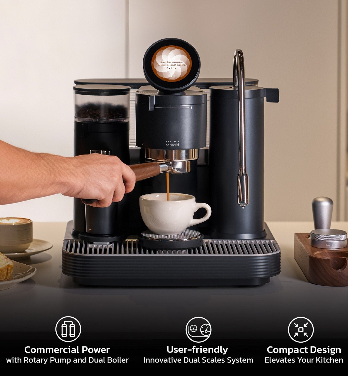 Meraki Espresso Machine GEN2 (Beurs model), Ophalen, Espresso apparaat