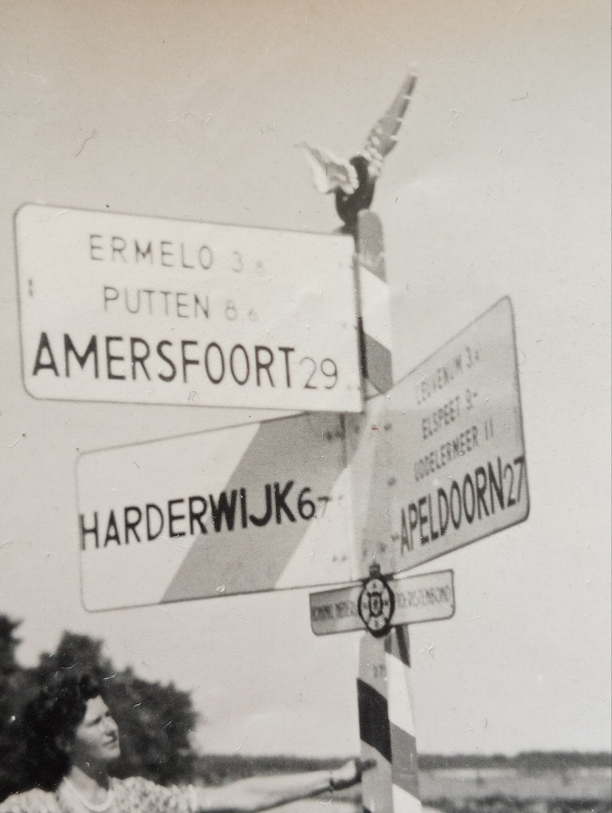 Foto Uddelermeer Uddel 1948, Ophalen of Verzenden, 1940 tot 1960, Gebruikt