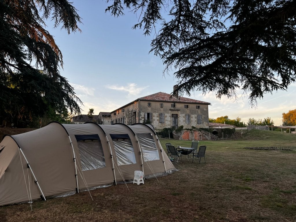 Rewdwood Birch 4TC tent inclusief gratis keukenkast, Ophalen, Gebruikt, Tot en met 4
