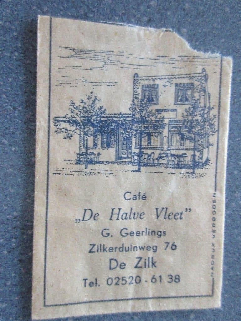 De Zilk, café De Halve Vleet, Verzenden, Nederland