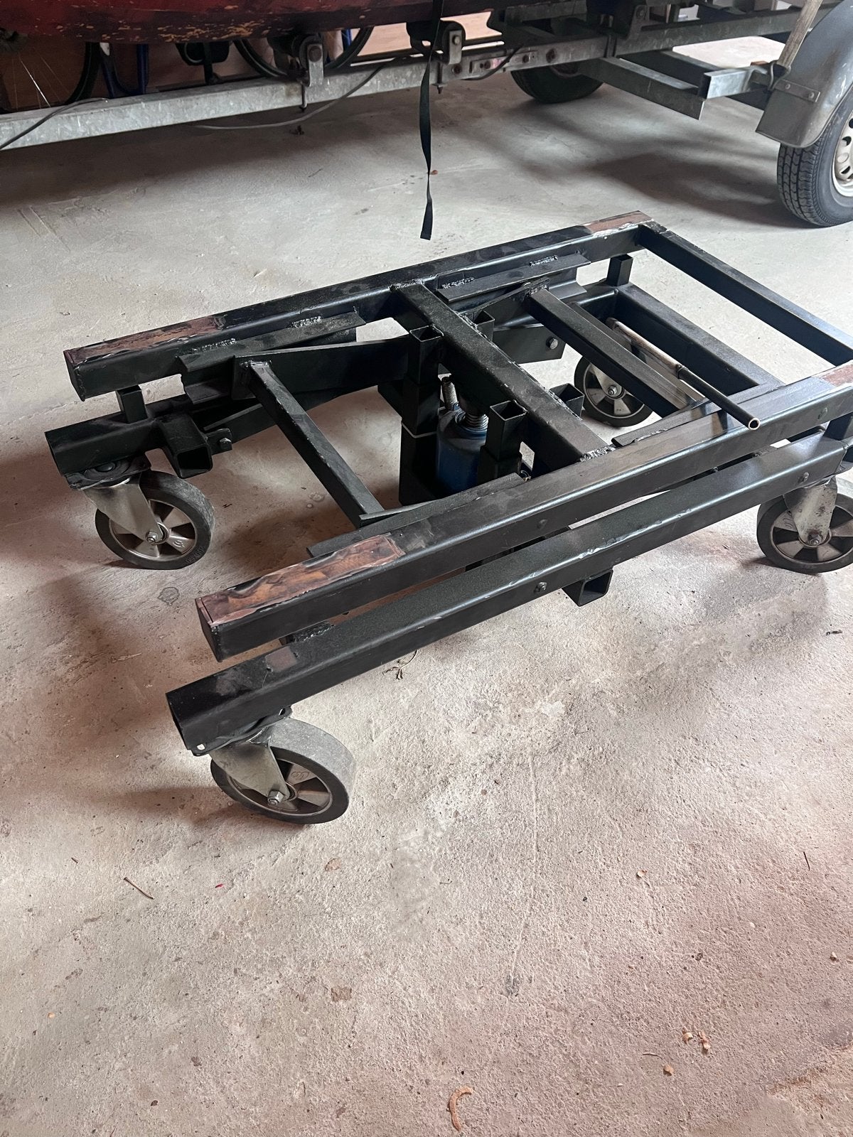 Biljart lift, Ophalen of Verzenden, Gebruikt, Hydraulisch, Garagekrik