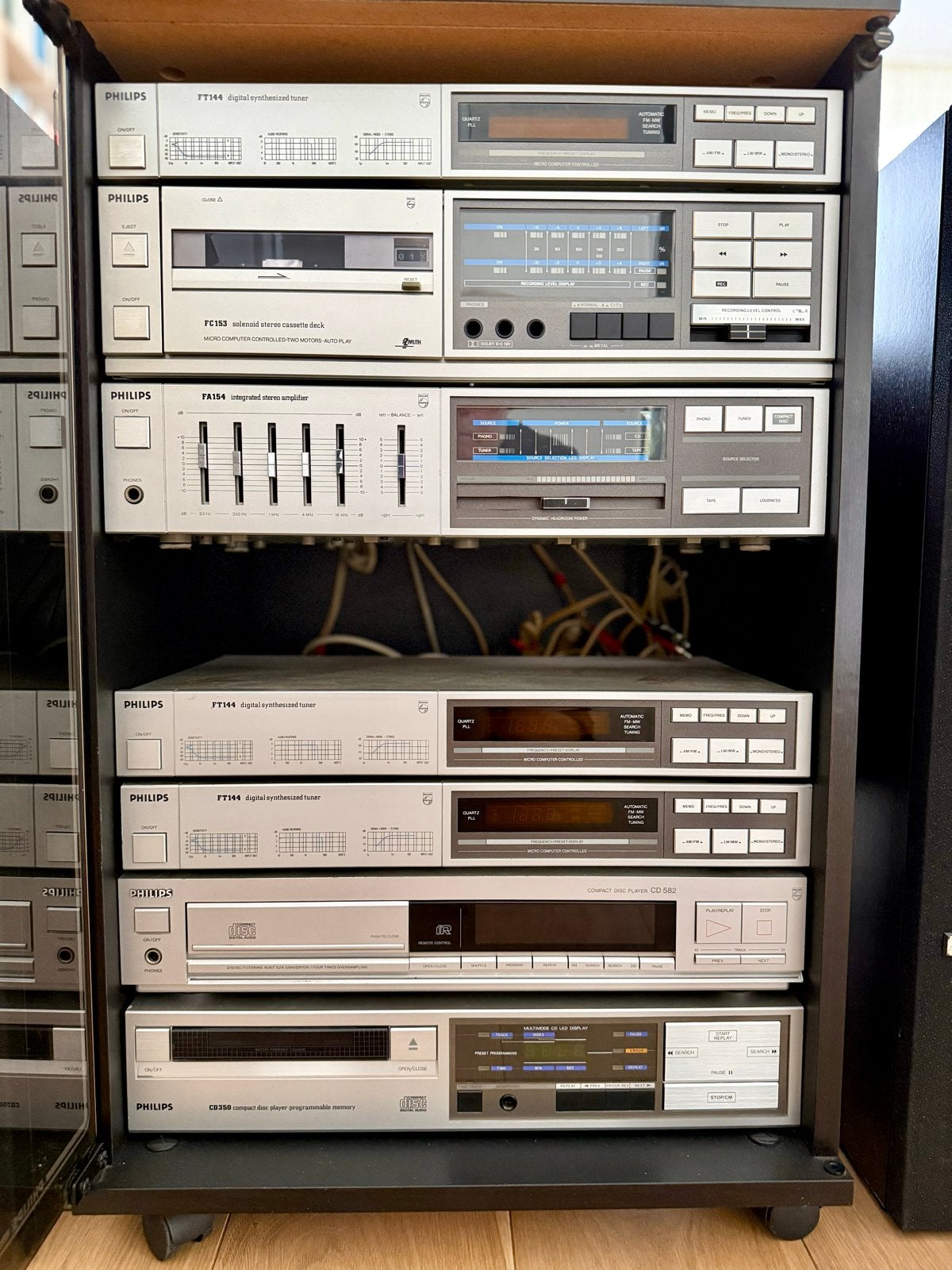 Philips Hifi Set met Draaitafel, Cassettedeck, CD-spelers, Ophalen, Philips, Gebruikt, Losse componenten