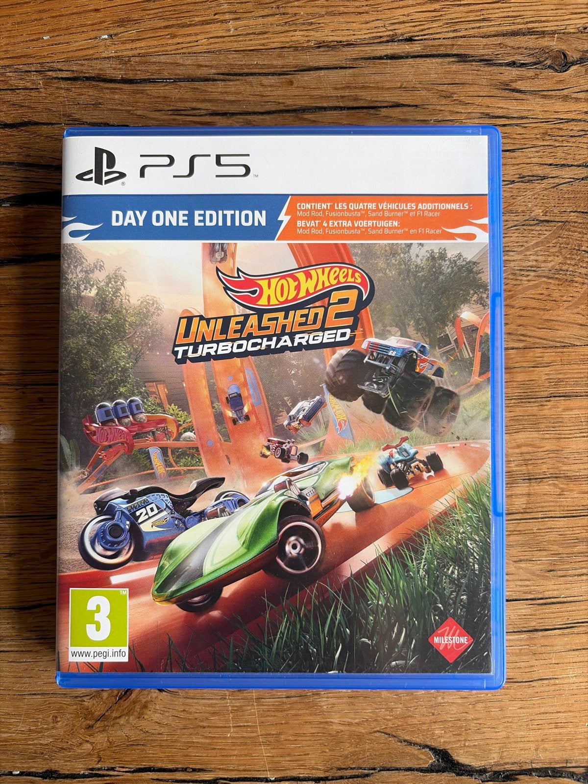 Hot Wheels Unleashed 2 Turbocharged PS5 Day One Edition, Racen en Vliegen, 2 spelers, Eén computer, Ophalen of Verzenden