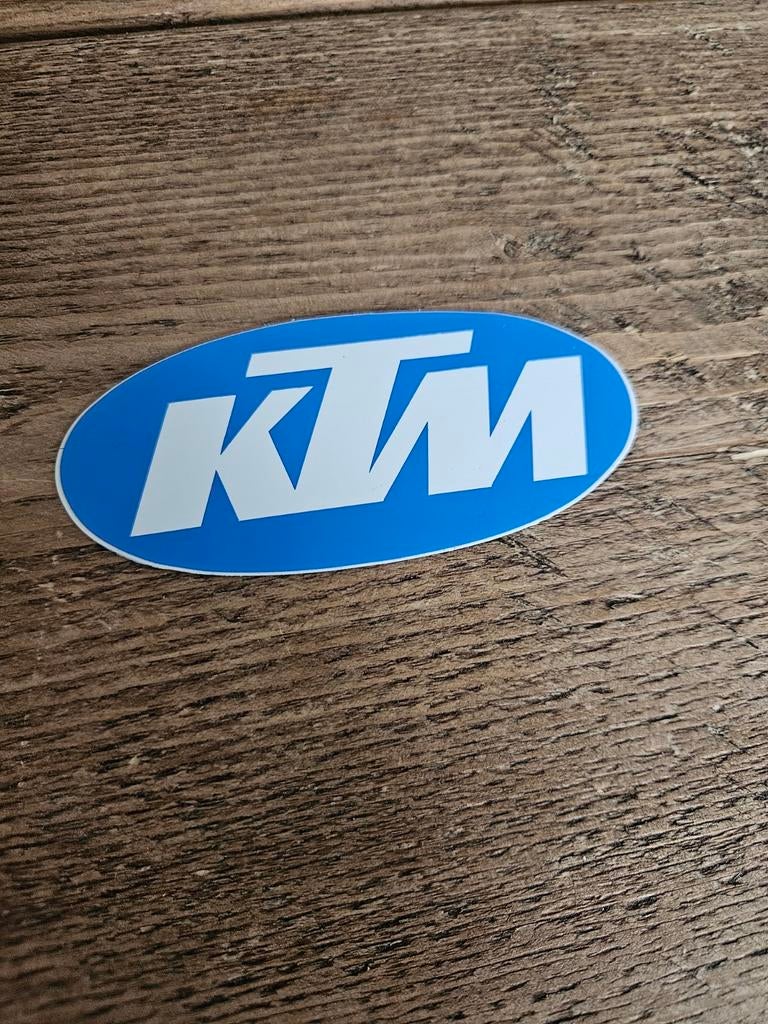 KTM sticker, Ophalen of Verzenden, Zo goed als nieuw, Auto's
