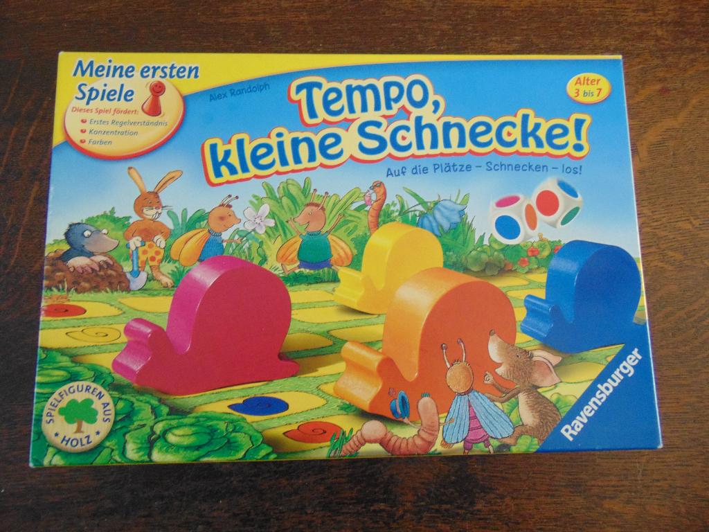 Tempo Kleine Slakken Spel van Ravensburger, Een of twee spelers, Ophalen of Verzenden, Zo goed als nieuw, Ravensburger