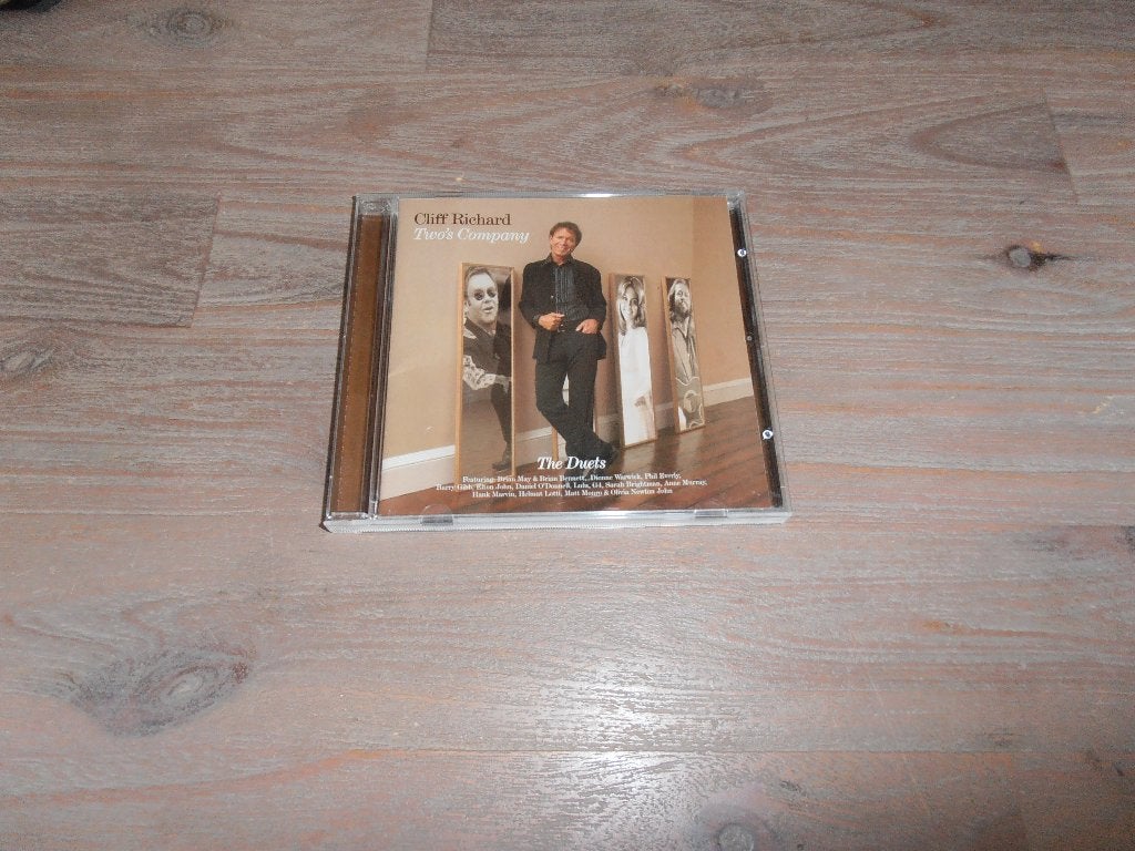 Cliff Richard - Two's Company: The Duets CD, Cd's en Dvd's, Ophalen of Verzenden, Zo goed als nieuw, Poprock, Inclusief doosje