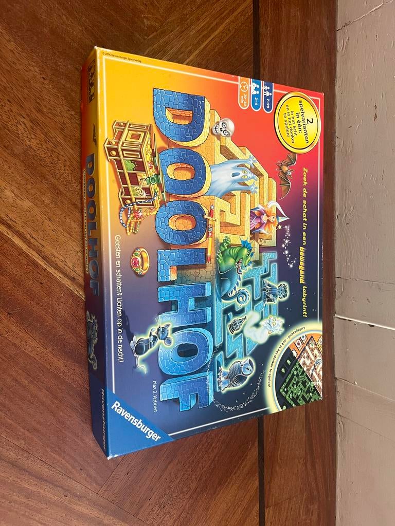Doolhof Glow in the dark - Bordspel Ravensburger, Hobby en Vrije tijd, Gezelschapsspellen | Bordspellen, Drie of vier spelers