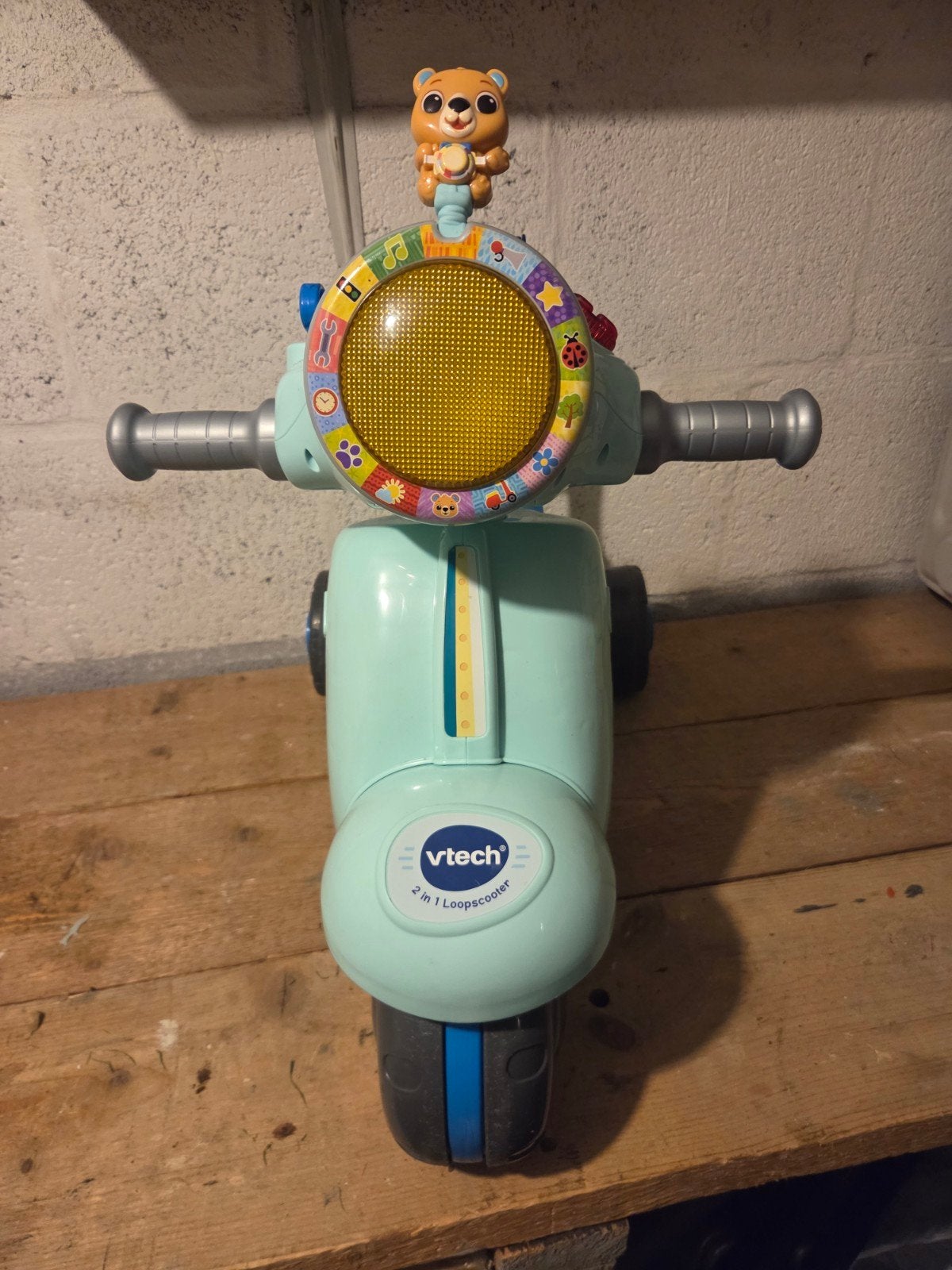 VTech 2-in-1 Loopscooter - Scooter en loopfiets in één, Ophalen of Verzenden, Gebruikt, 6 maanden tot 2 jaar