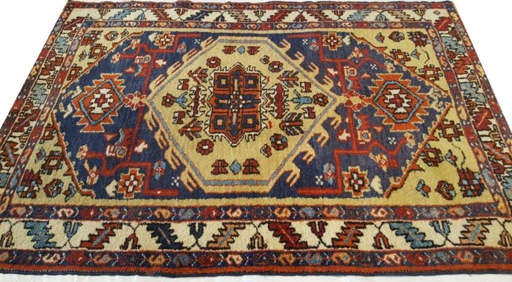 Vintage Hamadan Perzisch tapijten 155x109/Kleden/Kelim/Kilim, Ophalen of Verzenden
