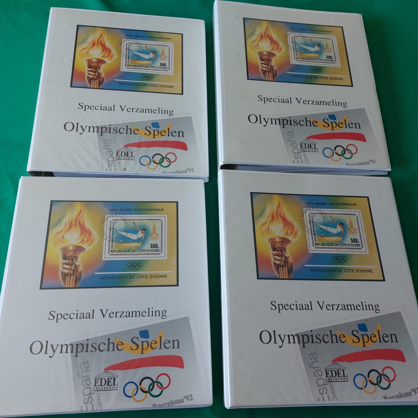 Verzameling postzegels Olympische spelen, Ophalen, Sport