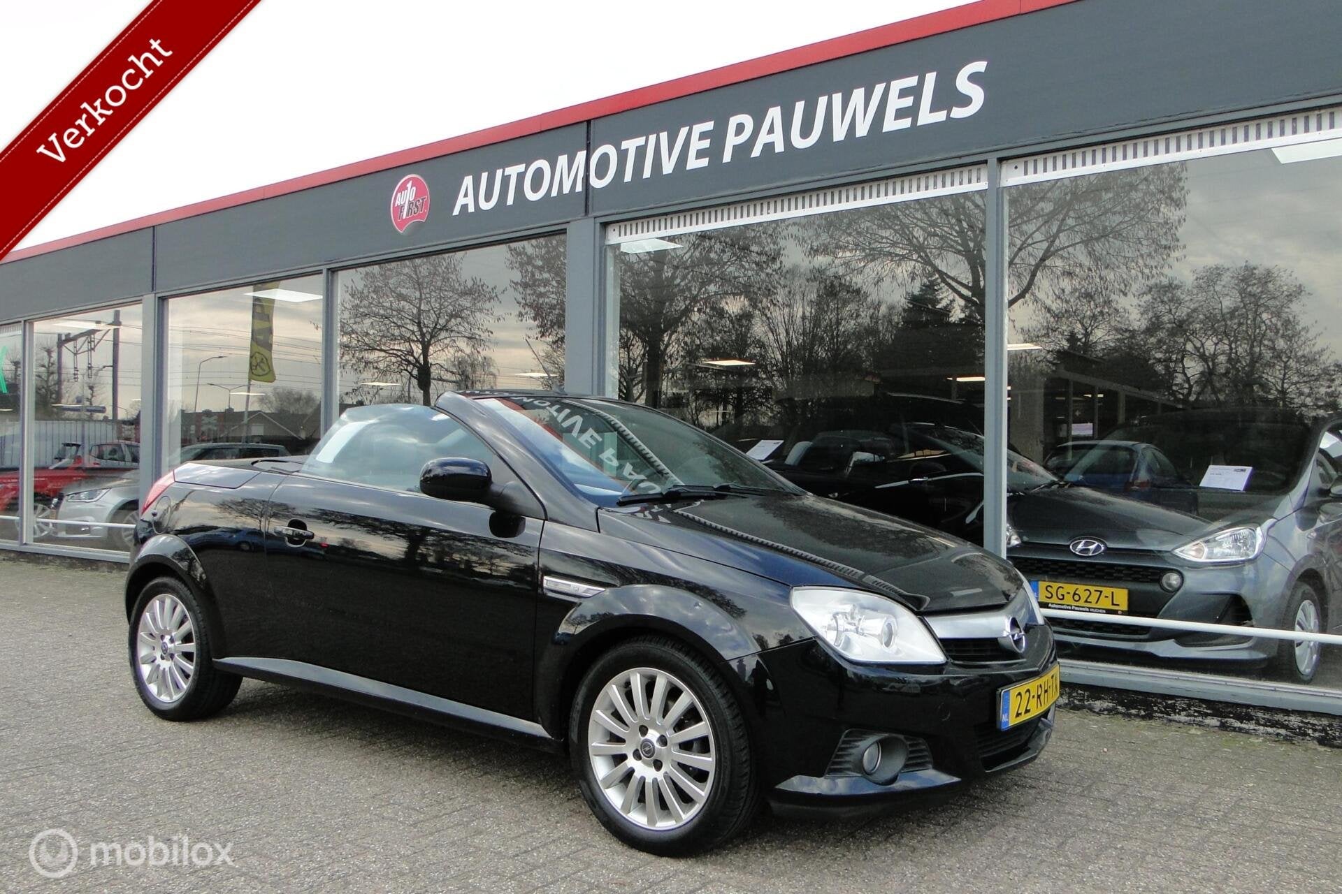 Opel Tigra TwinTop 1.4-16V benzine, schakel, 122.964 km, Auto's, Voorwielaandrijving, Stof, Gebruikt, 4 cilinders