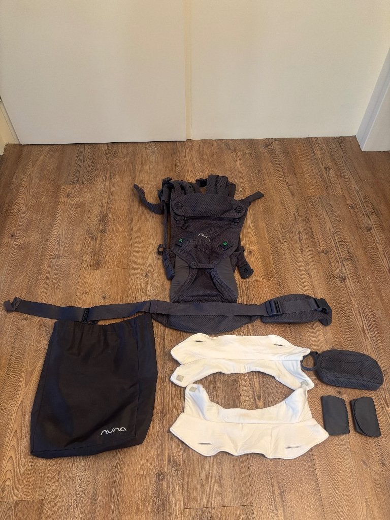 Nuna Cudl Draagzak, Kinderen en Baby's, Babydragers en Draagdoeken, Overige merken, Buik of Rug, Ophalen of Verzenden, Zo goed als nieuw