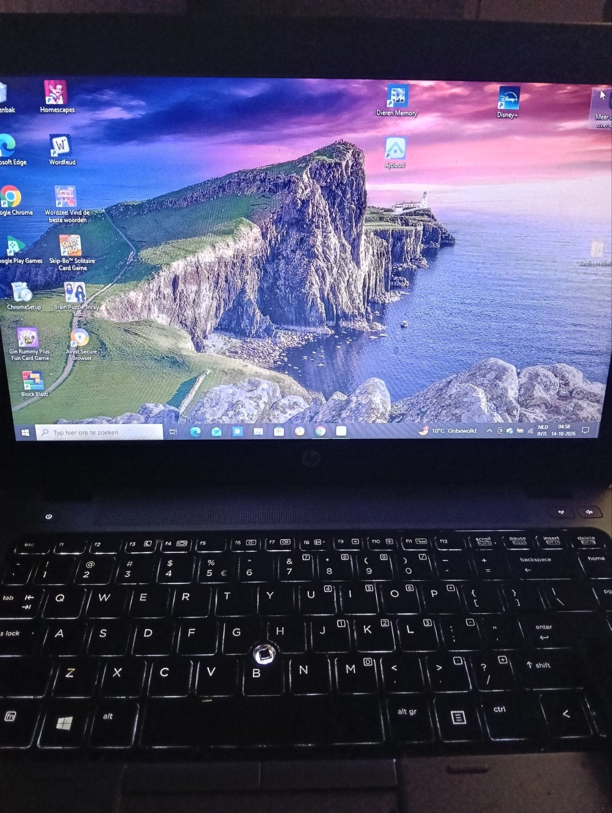 HP Laptop - Ideaal voor dagelijks gebruik, Computers en Software, Gebruikt, HDD, 8 GB, Onbekend