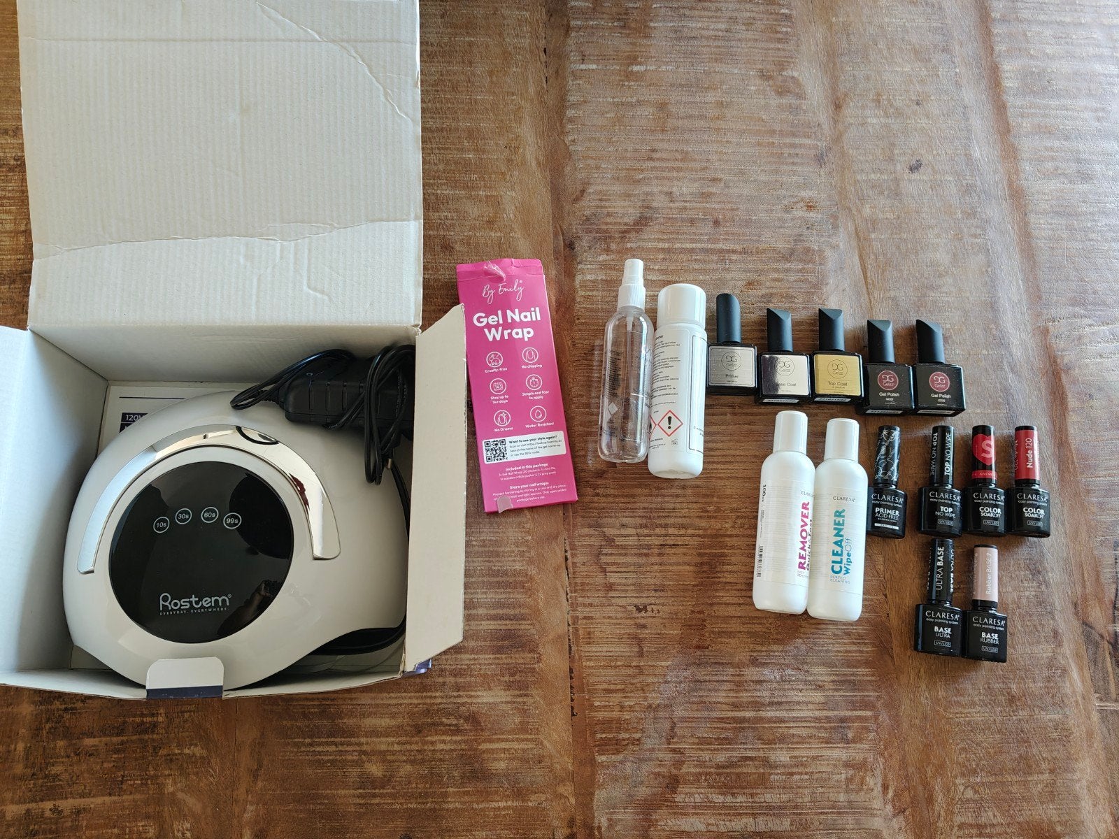 Complete Gellak Set met UV/LED Lamp en Diverse Kleuren, Ophalen of Verzenden, Zo goed als nieuw, Overige typen