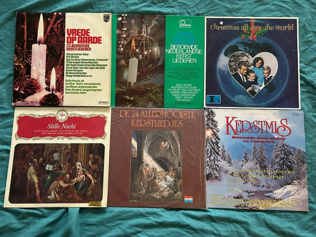 22 LP's Kerstmuziek traditioneel (ook per stuk te koop), Diversen, Ophalen of Verzenden, Gebruikt