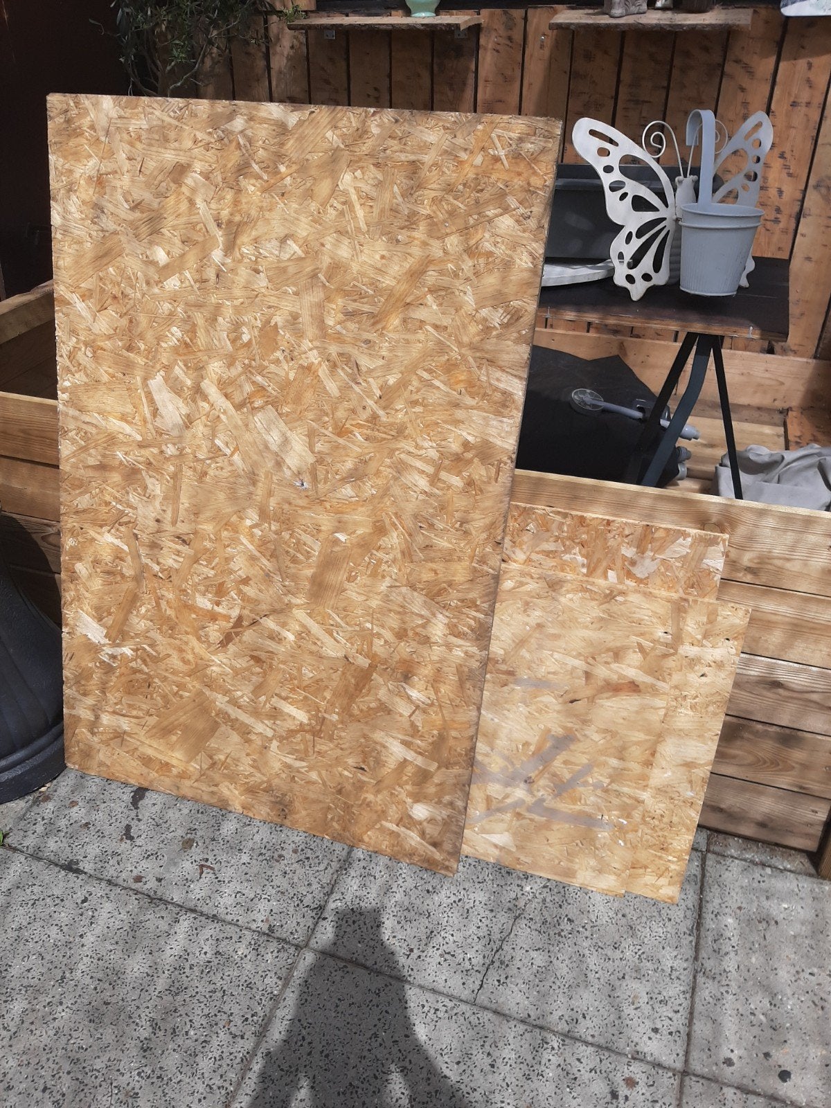 OSB platen - Diverse maten, Doe-het-zelf en Verbouw, Platen en Panelen, Ophalen of Verzenden, Gebruikt, Hout, Minder dan 20 mm