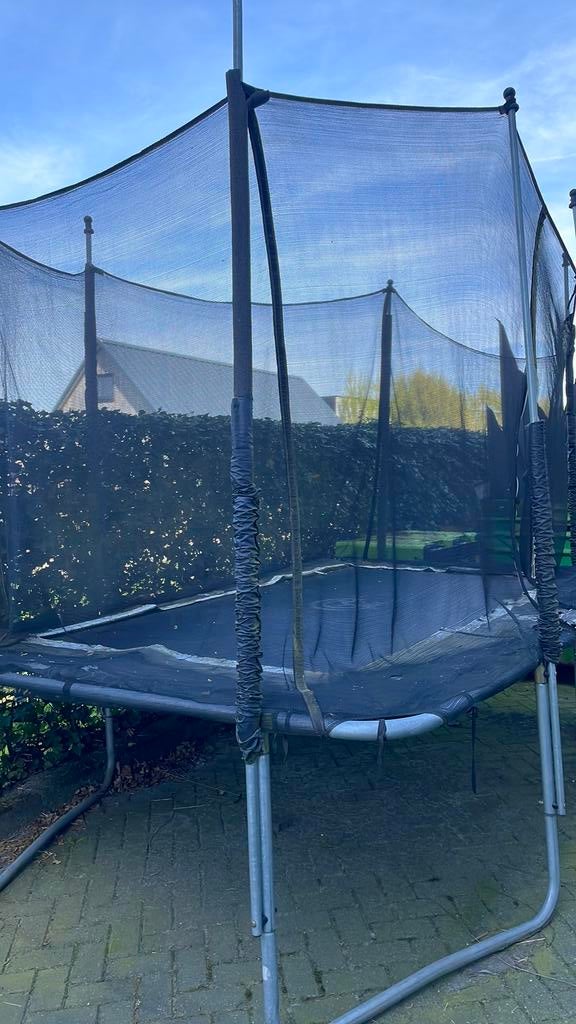 Trampoline doek nog goed, doe een leuk bod 😊, Ophalen, Gebruikt
