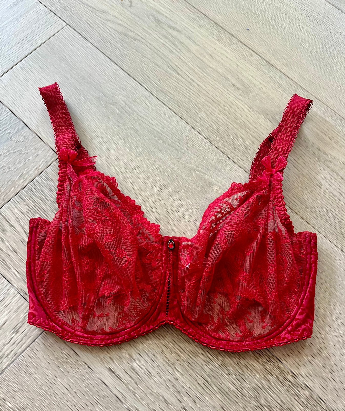 Empreinte 75G Rood Kant FullCup (LEES BESCHRIJVING), Verzenden, BH, Rood