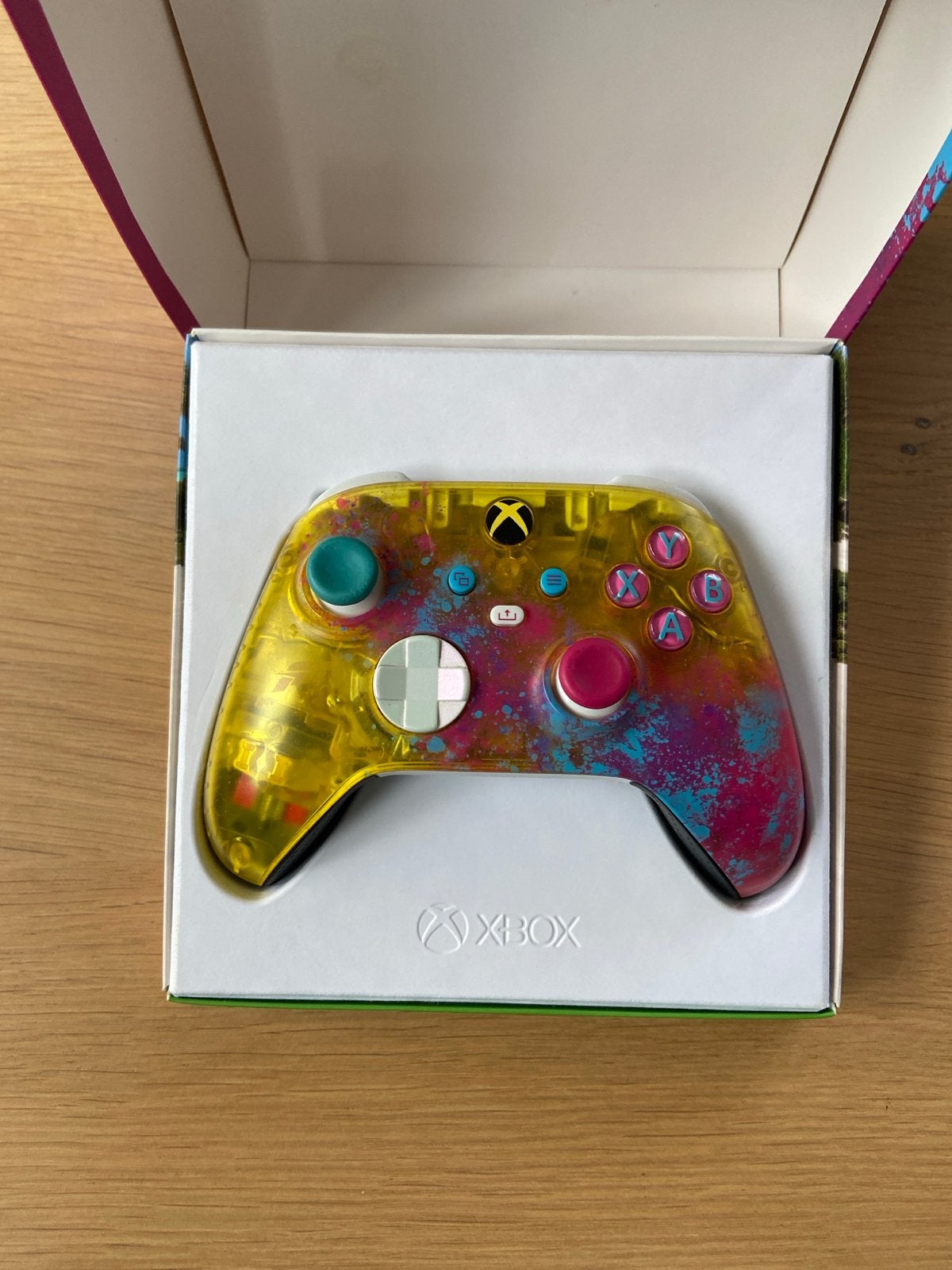 Xbox Draadloze Controller - Forza Horizon 5 Limited Edition, Xbox One, Ophalen of Verzenden, Zo goed als nieuw, Controller