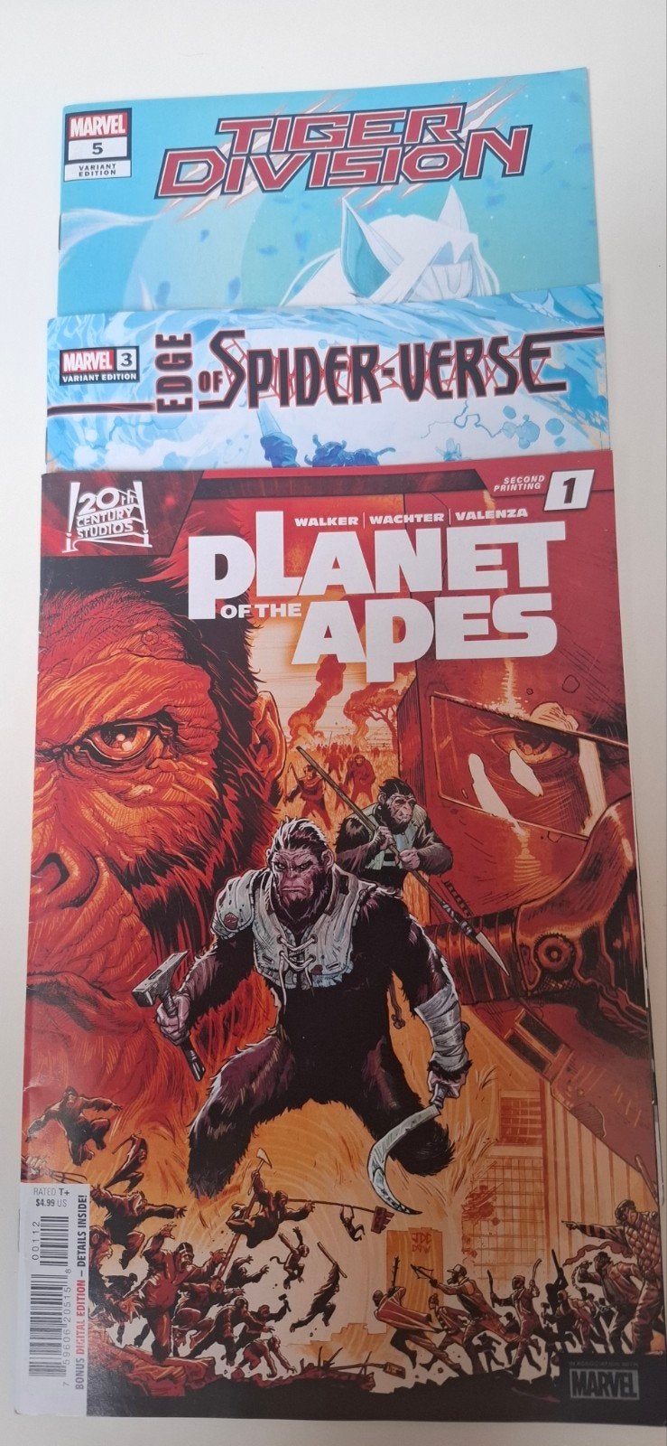 4x Marvel  Amerikaanse uitgaves, Meerdere comics, Ophalen of Verzenden, Nieuw, Amerika