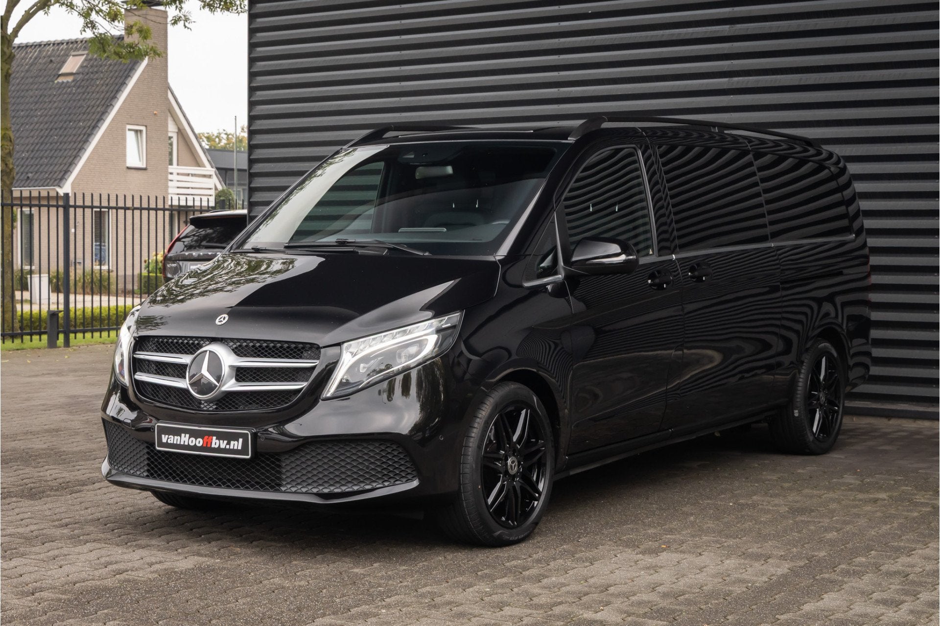 Mercedes-Benz V-Klasse 300d Extra Lang Standkachel - Elek de, Auto's, Achterwielaandrijving, Gebruikt, 2000 kg, Zwart