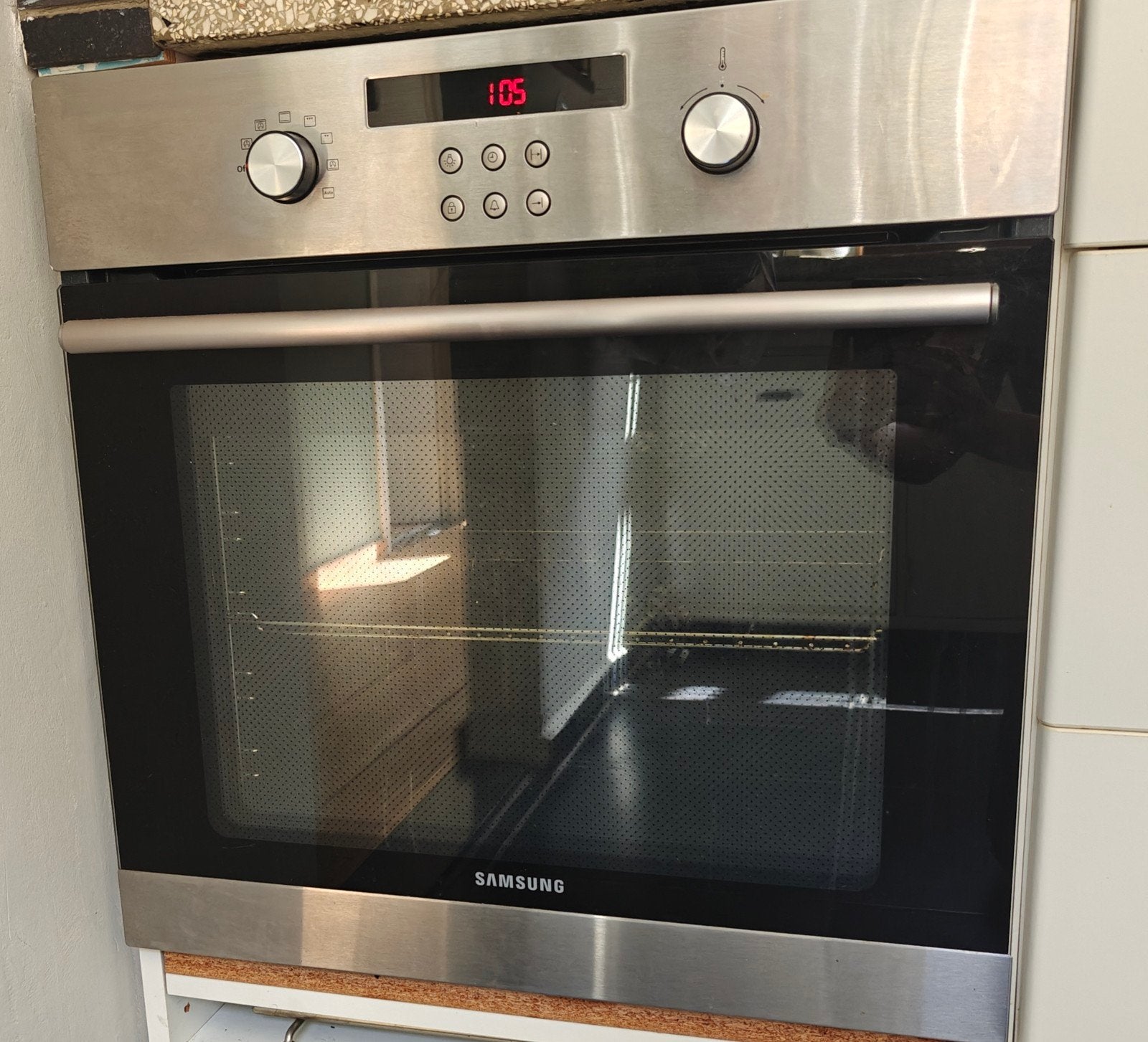 Samsung Inbouw Heteluchtoven - Zo goed als nieuw, Witgoed en Apparatuur, Ovens, Ophalen, Gebruikt, Hete lucht, Heteluchtoven